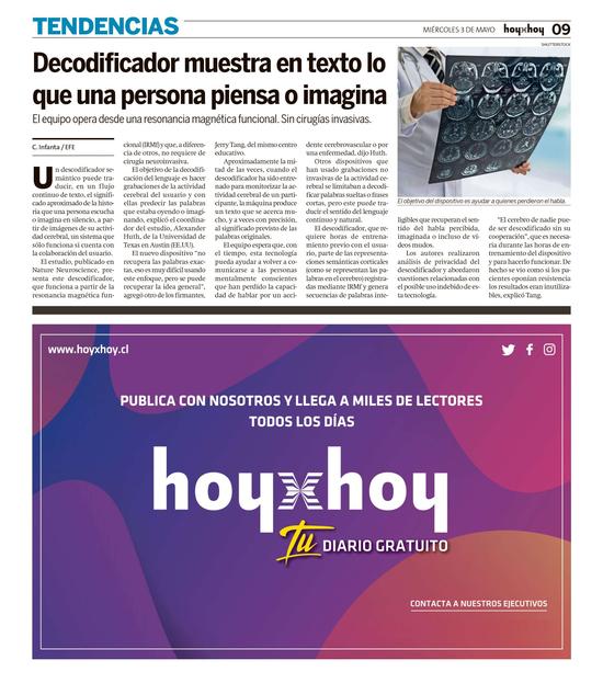 mezcla pala gastos generales Página 9 | HoyxHoy Concepción - 03.05.2023