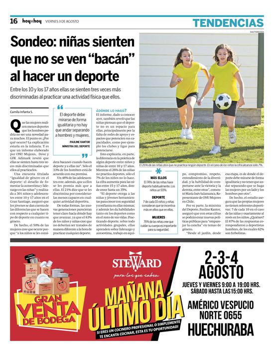 Por qué las mujeres hacen menos deporte?