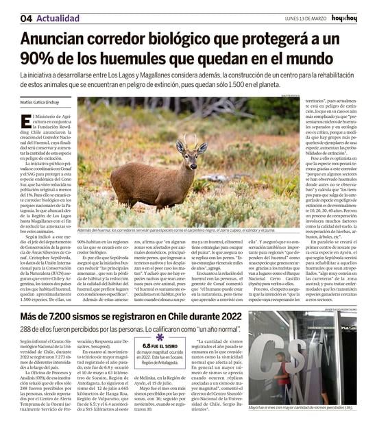 noticias de especies en peligro de extincion