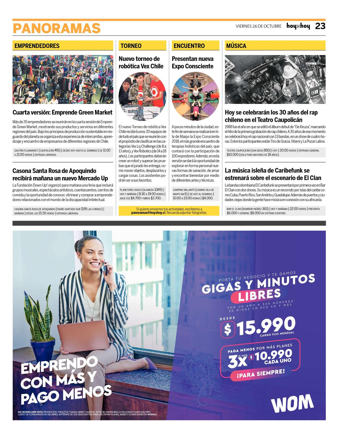 Página 23 | hoyxhoy.cl - HoyxHoy, el diario que no tiene precio ... Página 23 | hoyxhoy.cl - HoyxHoy, el diario que no tiene precio ...