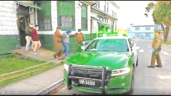 carabineros/Captura