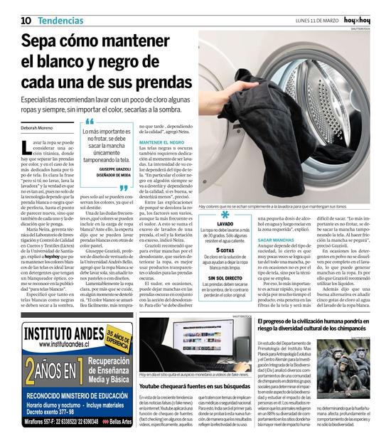 Página 10  - HoyxHoy, el diario que no tiene precio - Santiago,  Chile 