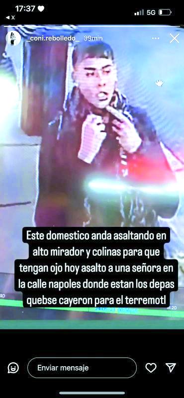 captura cámara de seguridad
